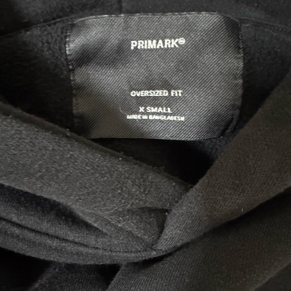Primark Black Oversized “ Future Projects”Hoodie - image 3
